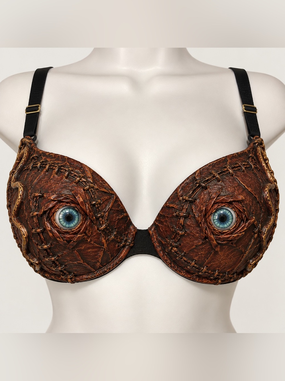 40B Book Spooky Halloween Design Custom Bra